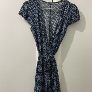 Brandy Melville Blue Floral Dress